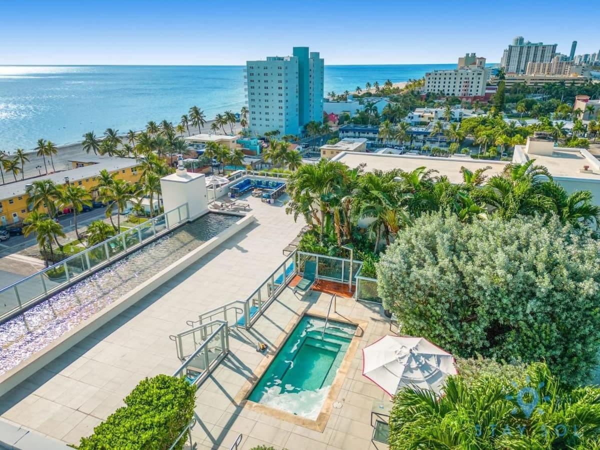 Near Beach - Rooftop Pool - Hot Tub - Broad-Walk Hollywood Bagian luar foto