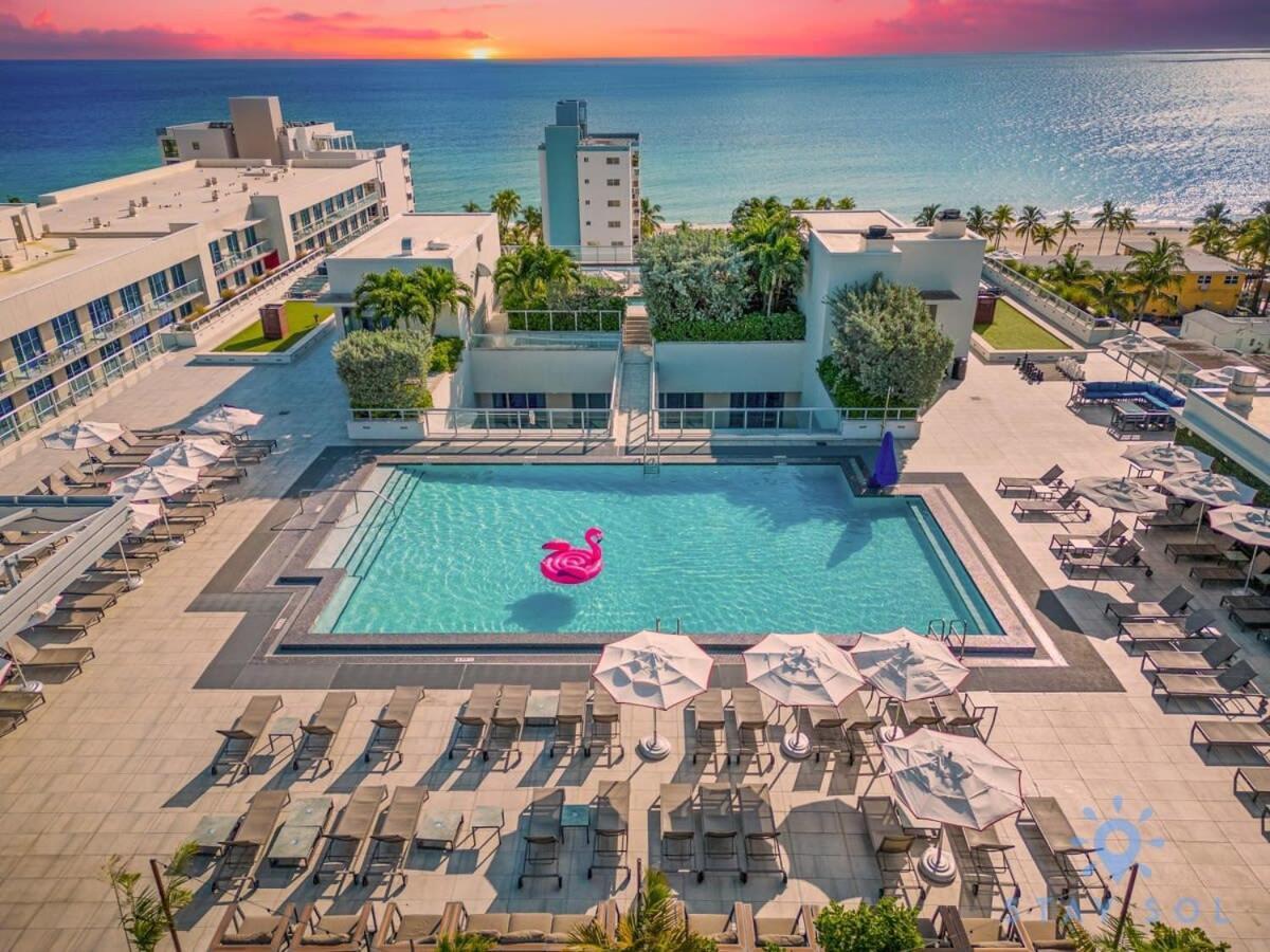 Near Beach - Rooftop Pool - Hot Tub - Broad-Walk Hollywood Bagian luar foto