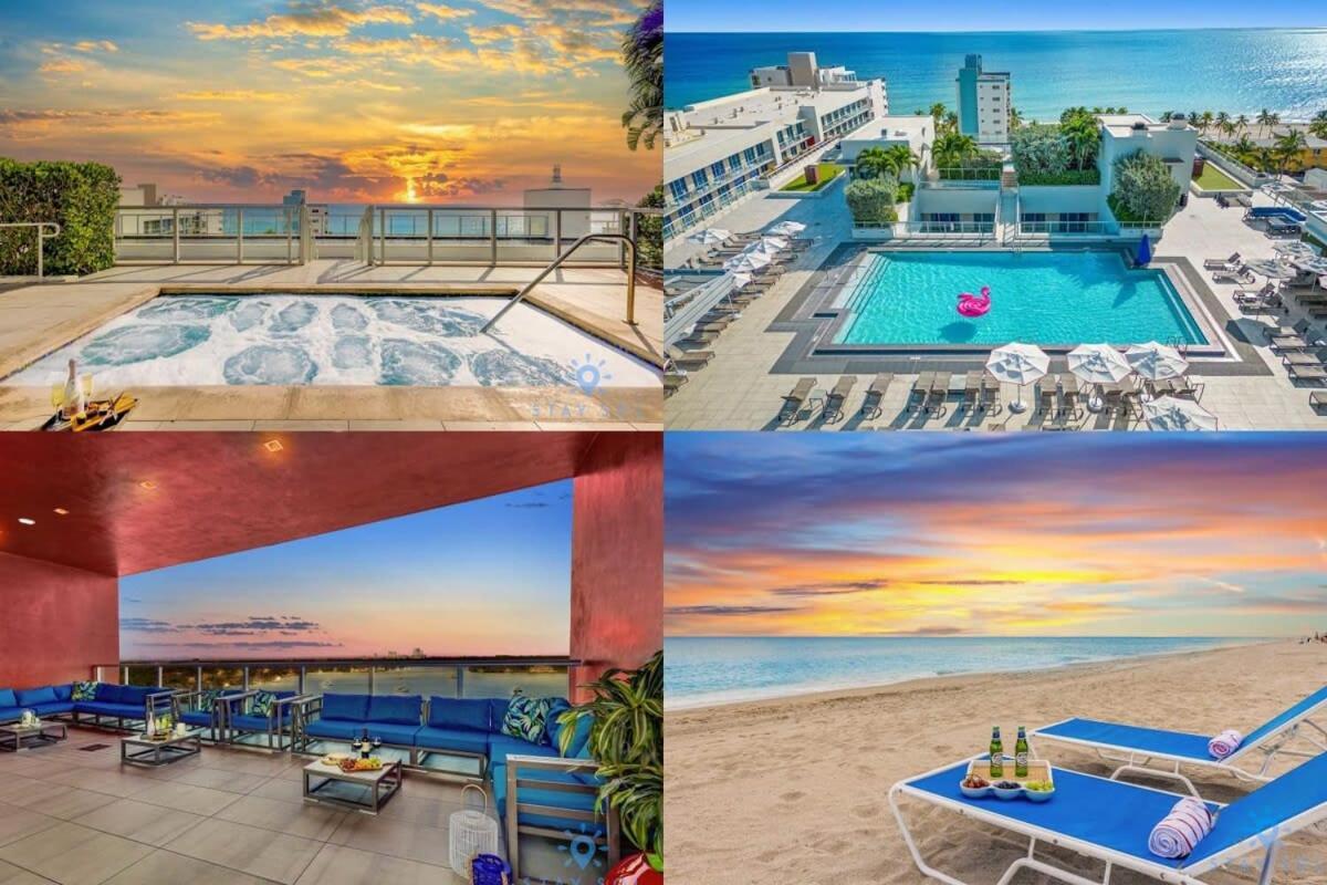 Near Beach - Rooftop Pool - Hot Tub - Broad-Walk Hollywood Bagian luar foto